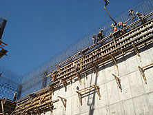 Construcción en Metro Tlahuac